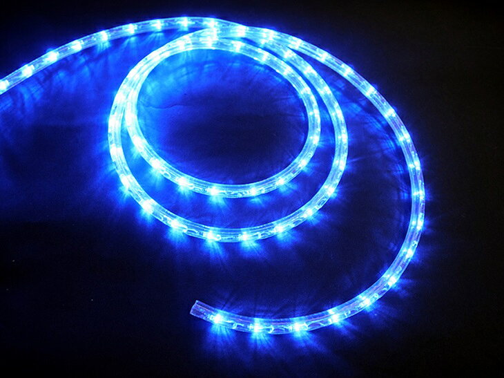 緑花堂ストアのφ10mm LEDチューブライト 50mロール[CRN2wl50]テープライト・ネオンライト・チューブライト｜アングル3