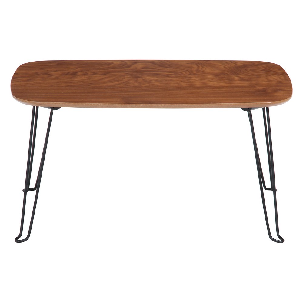 折れ脚 ローテーブル トロン 6040MBR [HJB10494]| インテリア家具 テーブル リビング リビングテーブル 折りたたみテーブル センターテーブル サイドテーブル コンパクト モダンデザイン M.ブラウン