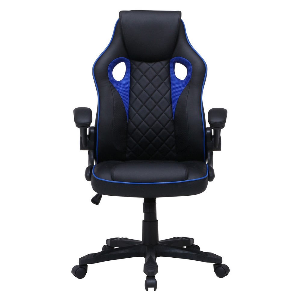 椅子 ゲーミングチェア シグナル ブルー[ HJB15508]| インテリア家具 オフィスチェア オフィス家具 チェア 快適性 耐久性 機能性 リクライニング デスクチェア デザイン性 ホームオフィス [2]
