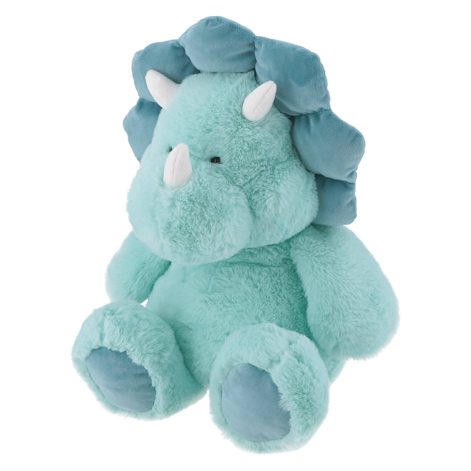布偶 - 【3個セット】 ぬいぐるみ トリケラトプス 35cm BL[HJB18724]|インテリア雑貨 ぬいぐるみ ベビー＆キッズ 子供部屋・キッズルーム