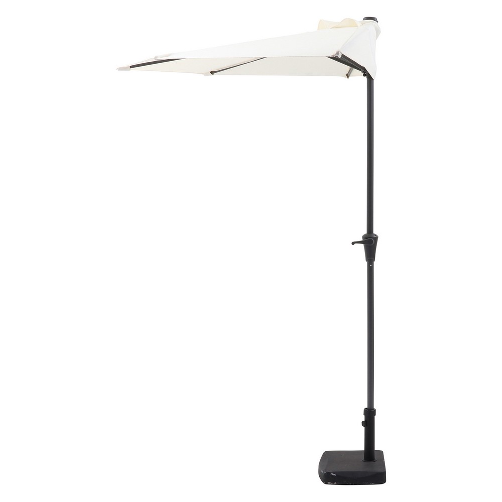 半円パラソル アイボリー[HJB37854]|インテリア家具 ガーデン・エクステリア ガーデン・室内ガーデン ..