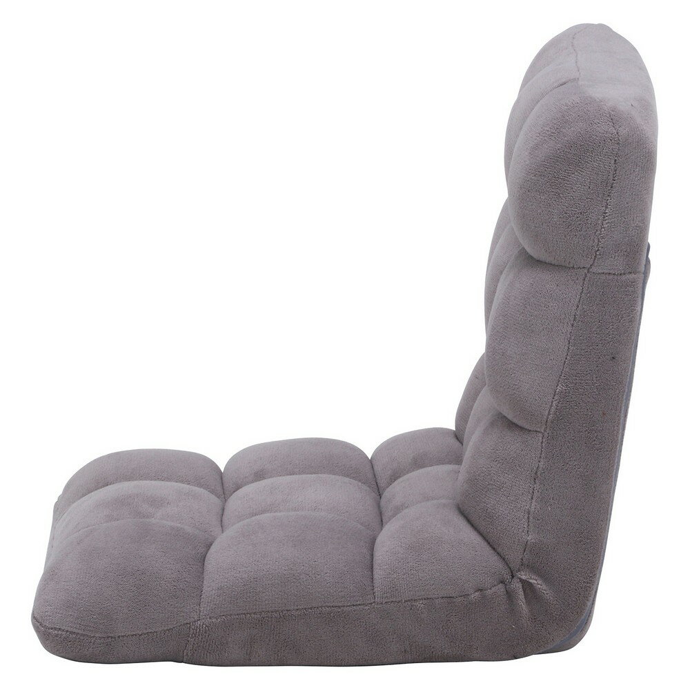 椅子 ふわもこ フロアチェア グレージュ[HJB38148]|インテリア家具 ソファ・座椅子 リビング・フロアソファ 快適性 耐久性 和風 フロアシーティング リビングルーム フロアクッション リラックススペース グレージュ [3]