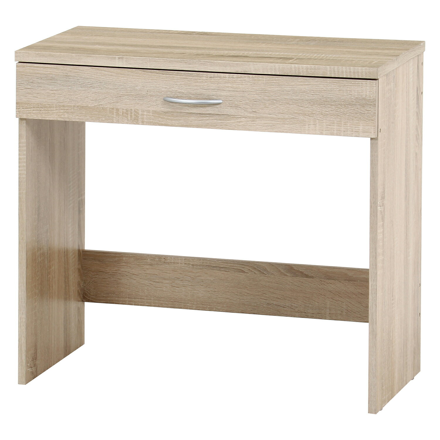 引き出し付きデスク オーク[HJB52273]|ARview インテリア家具 デスク・机 リビング リビングデスク 書斎・ホームオフィス【引き出し付き 収納力抜群 スタイリッシュ 耐久性 コンパクトデスク 】