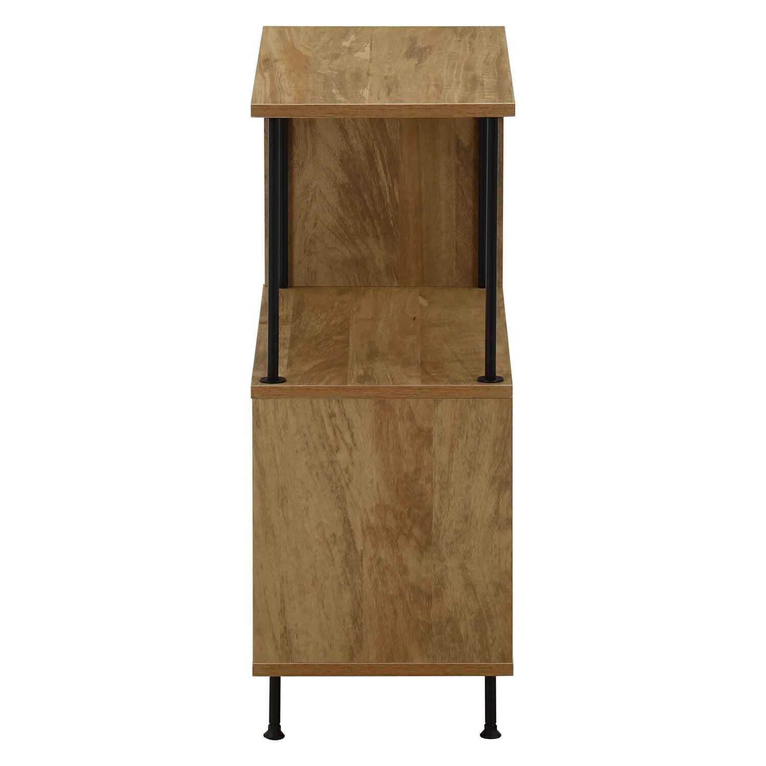 EZBOツイストロックS型ディスプレイラック3段 OAK[HJB71875]|ARview EZBOシリーズ インテリア家具 シリーズ テレビ台・収納 ラック・シェルフ リビング【多用途&実用的 省スペース収納 安定感&耐久性 シンプル&モダン 】 [3]