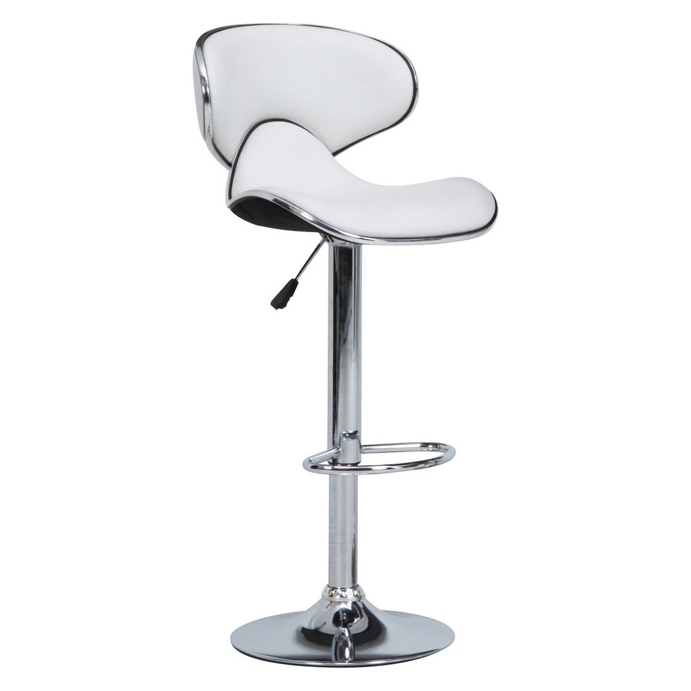 カウンターチェア シェル WH [HJB80915]| インテリア家具 ダイニング・キッチン チェア・イス 耐久性 足元サポート モダンデザイン 快適性 背もたれ カフェ用 スタイリッシュ ホワイト