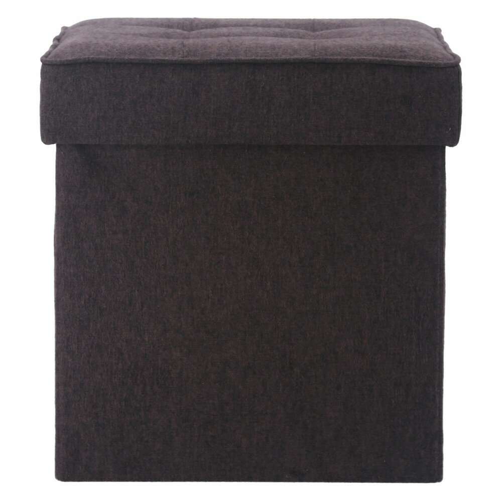 【2個セット】 椅子 スツール ディノ ボックススツール W38 DBR[HJB85847]|インテリア家具 チェア・イス 収納付きスツール コンパクト シンプルデザイン 不織布 インテリアデコレーション ダークブラウン