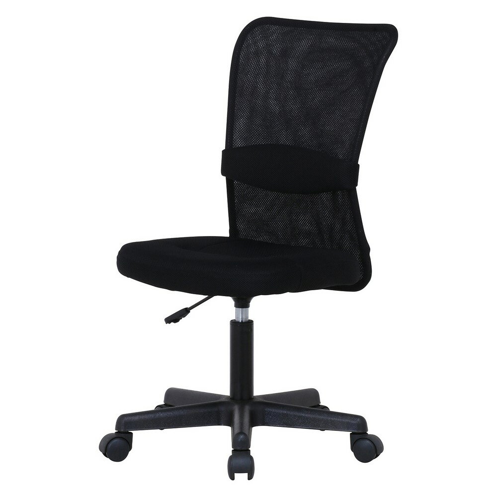 椅子 メッシュ バックチェアー ハンター ブラック [HJB90866]| インテリア家具 オフィスチェア オフィス家具 書斎・ホーム オフィス 耐久性 機能性 デザイン性 快適性 高さ調節 スタイリッシュ 送料無料