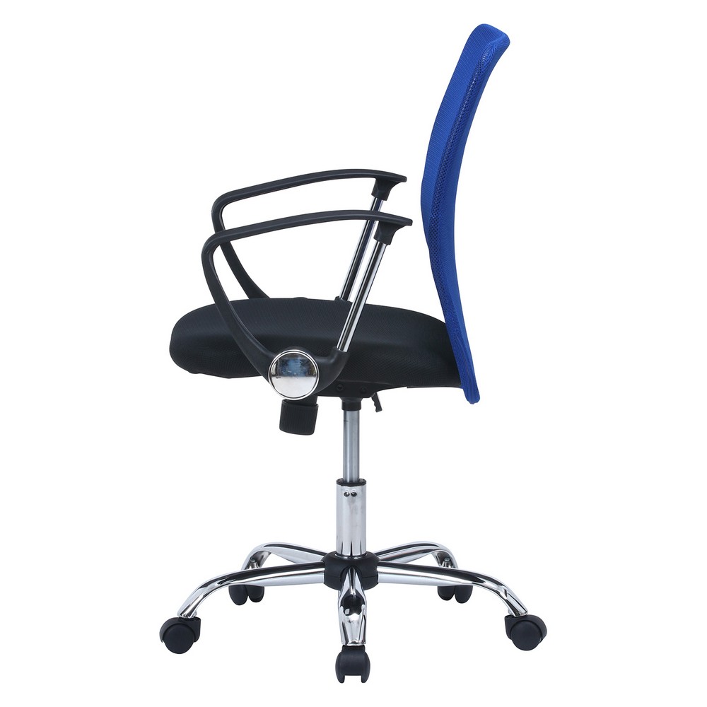 椅子 メッシュバックチェアー HF-78BL ブルー [HJB90876]| インテリア家具 オフィスチェア オフィス家具 書斎・ホーム オフィス 耐久性 機能性 デザイン性 快適性 高さ調節 スタイリッシュ 送料無料 [3]