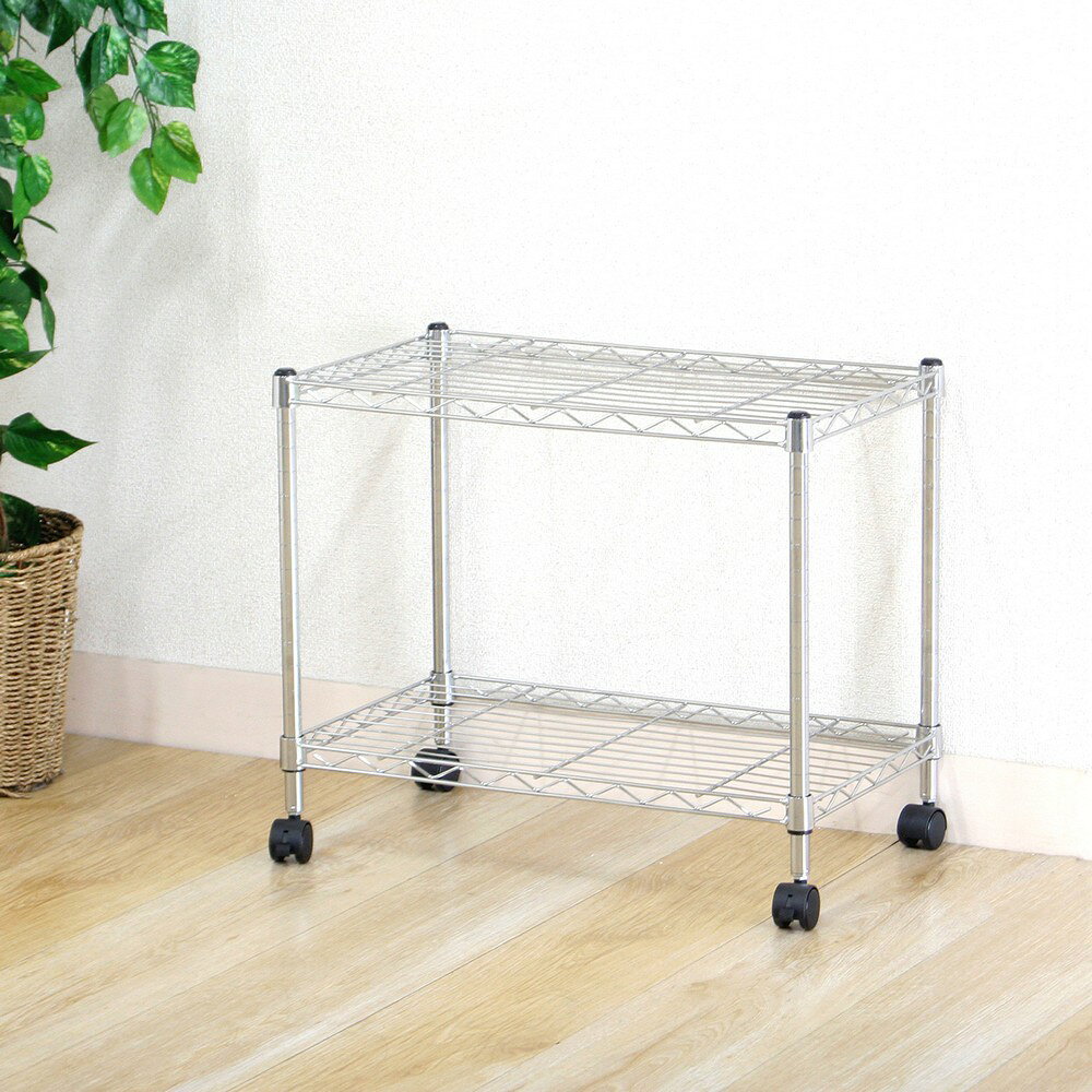 収納家具 TV台 メタルTVラック2段 MTV-2CR[HJB91783]|インテリア家具 テレビボード テレビ台・収納 リビング ラック 利便性 オフィス収納 耐久性 インテリアデザイン 機能性 リビングルーム ディスプレイ 送料無料