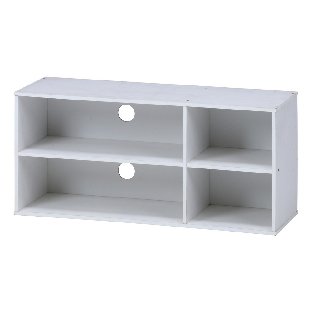 樂天商城 - 収納家具 TV台 TVラック 89 WH[HJB96599]|インテリア家具 テレビボード テレビ台・収納 リビング ラック 利便性 オフィス収納 耐久性 インテリアデザイン 機能性 リビングルーム ディスプレイ サイドボード ホワイト