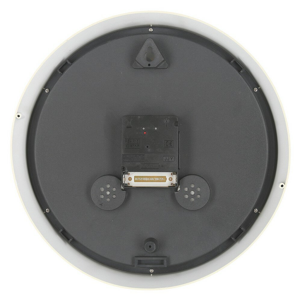 時計 【3個セット】 電波掛時計 カペラ Φ27cm WH(27268)[HJB99275]|インテリア雑貨 リビング 掛け時計 時計 書斎・ホームオフィス 寝室・ベッドルーム 壁掛け時計 アンティーク掛時計 デザイン時計 ヴィンテージ調