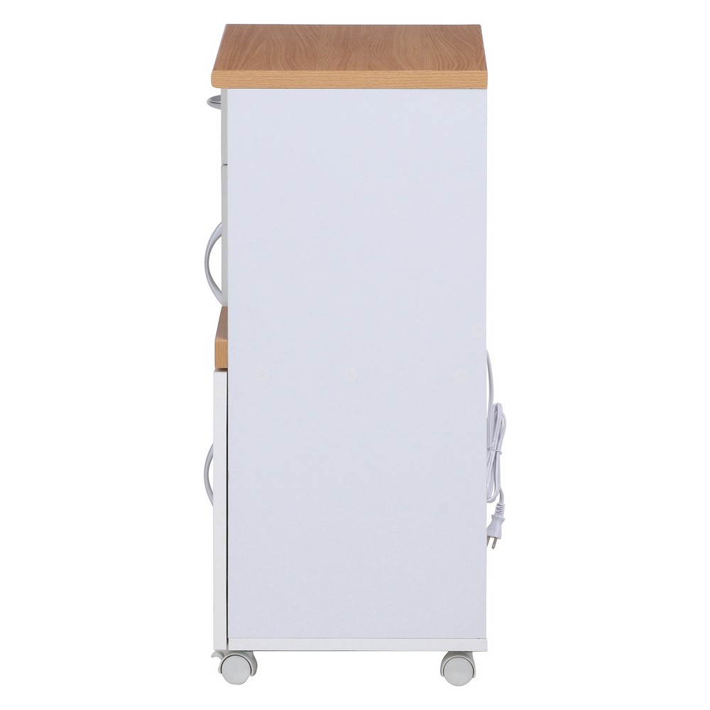 収納家具 キッチンカウンター サージュ WH×NA 60幅（96818）[HJB99521]|インテリア家具 キッチン収納・キッチンワゴン ダイニング・キッチン テレビ台・収納 耐久性 機能性 カウンター収納 ・カウンターワゴン