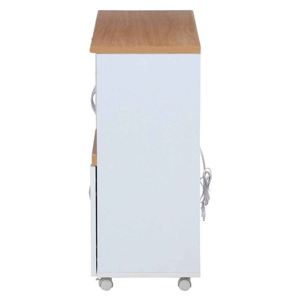 収納家具 キッチンカウンター サージュ WH×NA 120幅（96820）[HJB99523]|インテリア家具 キッチン収納・キッチンワゴン ダイニング・キッチン テレビ台・収納・収納 耐久性 機能性 カウンター収納 ・カウンターワゴン