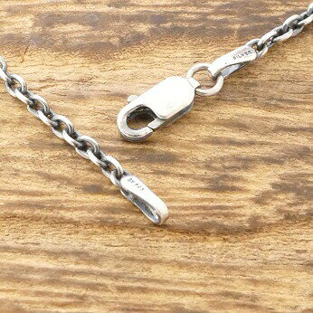 緑花堂ストアのsilver925chain ネックレス チェーン シルバー925 50cm[GOCcl60]|ネックレス チェーン シルバー925 50cm メンズ レディース 丸 小豆 鎖 燻し シルバーアクセサリー 銀 銀細工｜アングル3
