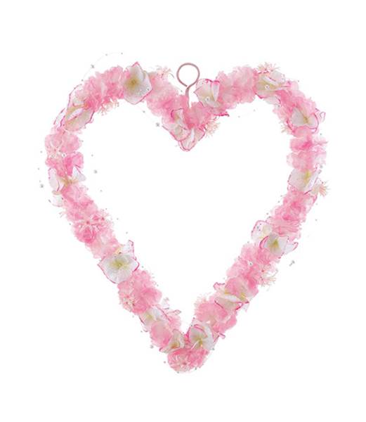 45cm フローラルパールハート [ONSFLGD1674] 送料無料 |人工観葉植物 造花 フェイクグリーン 資材 装飾 飾付 小物 雑貨 デコレーション 飾り イベント パーティー フラワーアレンジメント 店舗装飾 ディスプレイ 室内装飾 飾り付け バレンタイン ホワイトデー 結婚式 ハート