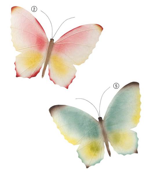 45cm バタフライ [ONSPMMI1094] |人工観葉植物 アートフラワー 造花 フェイク 資材 装飾 飾付 小物 雑..