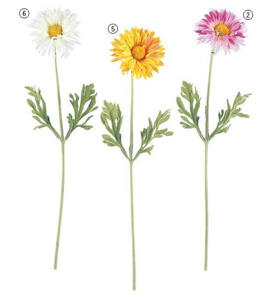 35cm ミニデージー [ONSFLSP1744] |人工観葉植物 アートフラワー 造花 フラワー フェイクグリーン 装飾..