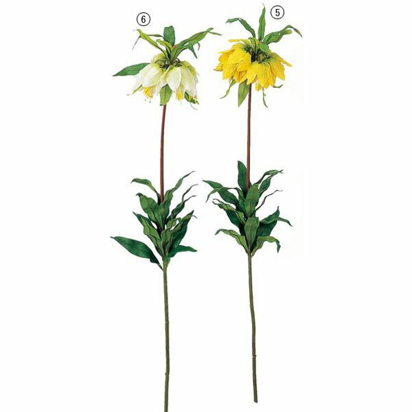 White - 95cm フリティラリア [ONSFLSP3685] |人工観葉植物 アートフラワー 造花 フラワー フェイクグリーン 装飾 飾付 小物 デコレーション 飾り イベント パーティー フラワーアレンジメント 店舗装飾 イエロー ホワイト 花材 材料 パーツ ディスプレイ 室内装飾 飾り付け 花束