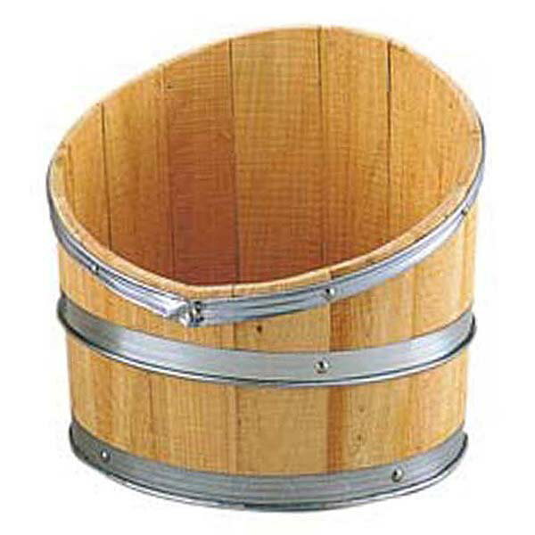 Wooden Planters - 45cm 斜切タル(L) [ONSPABO7519L] 送料無料|人工観葉植物 造花 フェイク グリーン 装飾 飾付 小物 雑貨 資材 デコレーション 飾り イベント用品 パーティー フラワーアレンジメント インテリア 店舗装飾 ディスプレイ 飾り付け 置物 ハロウィン フラワーベース プランター 樽