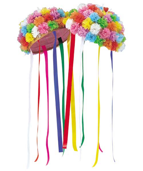 60cm径 和紙久寿玉(リボン、花吹雪付き) [ONSSPMI7039] 送料無料 |人工観葉植物  ...