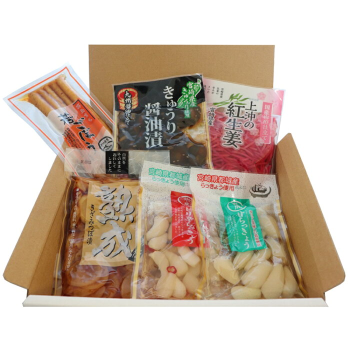 宮崎 上沖産業 宮崎発 ご当地漬物詰合せ SHS3190066 |食品 漬物 セット 詰め合わせ お歳暮 父の日 お中元 名産 お見舞品