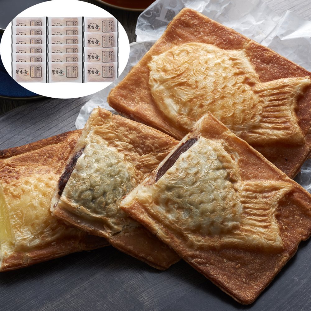 クロワッサン鯛焼き3種セット D SHS9201166 |食品 和菓子 鯛焼き お歳暮 母の日 特産品