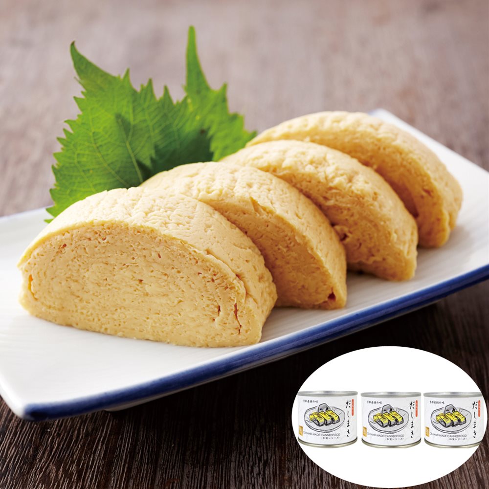 だし巻き缶 B SHS2910003 |和風惣菜 缶詰 卵料理 お歳暮 母の日 特産品のサムネイル