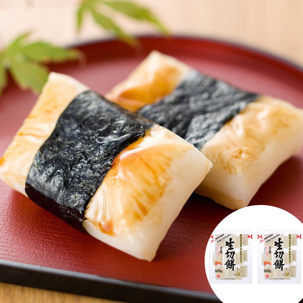 新潟 魚沼産こがね米100％生切餅 800g×2 SHS3850009 |切餅 米 もち米 お歳暮 お中元 名産のサムネイル