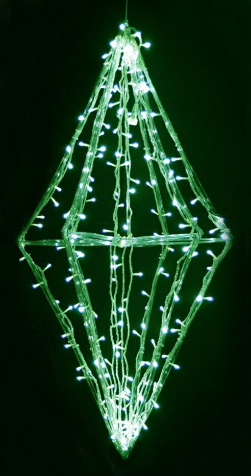 商品型番：MRS17-01708 商品名：LEDダイヤライト（L）GR 商品内容：60cmW 112cmH 200球付き 点滅（0.2A） 店舗装飾:ライト・イルミネーション:LEDモチーフライト 用途：クリスマス クリスマスツリー デコレーション 店舗装飾 飾り 飾りつけ 飾り付け ライト 電飾 イルミネーション LED ダイヤ グリーン LLEDダイヤライト（L）GR[MRS17-01708] ◆商品詳細 型番 MRS17-01708 品名 LEDダイヤライト（L）GR 商品規格 60cmW 112cmH 200球付き 点滅（0.2A） ●メーカー在庫商品のため、ご注文前に在庫確認のお問合せをお勧めしております。 ●お電話 03-6821-3485、商品についての問合わせ、お問合せフォームからもお問合せできます。 ※発送予定は2〜5営業日以内となります。●アレンジ商品は、加工品のため使用材料が変わる場合があります。