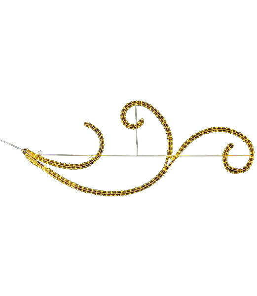 耐水 130cm 234球 広角型LEDシャンペーンロープライトウェーブ(常点灯/パワーコード、コネクター付き) ..