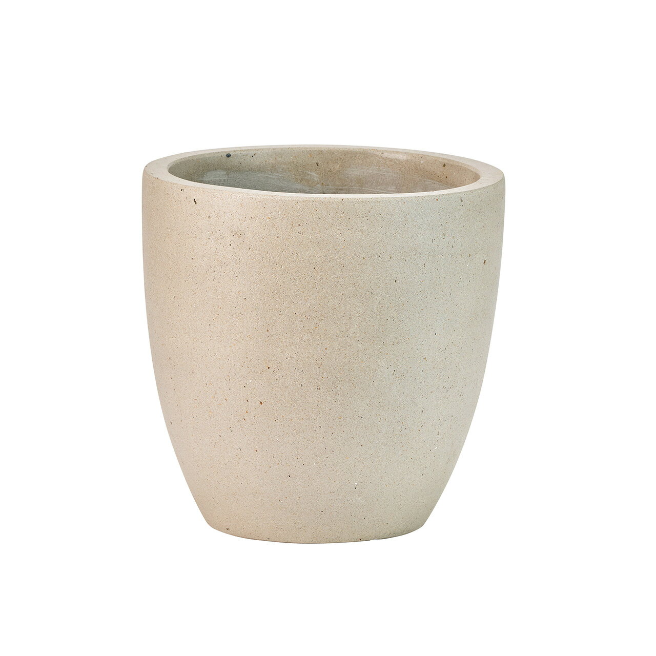 鉢カバー コーテス ラウンド セメント 1コ[TDLCF10110E-0SE]|花器 ベース大型花器 鉢カバー【プランターカバー 北欧風 ディスプレイ用 ガーデニング 店舗装飾 インテリア雑貨 花材 軽量 】
