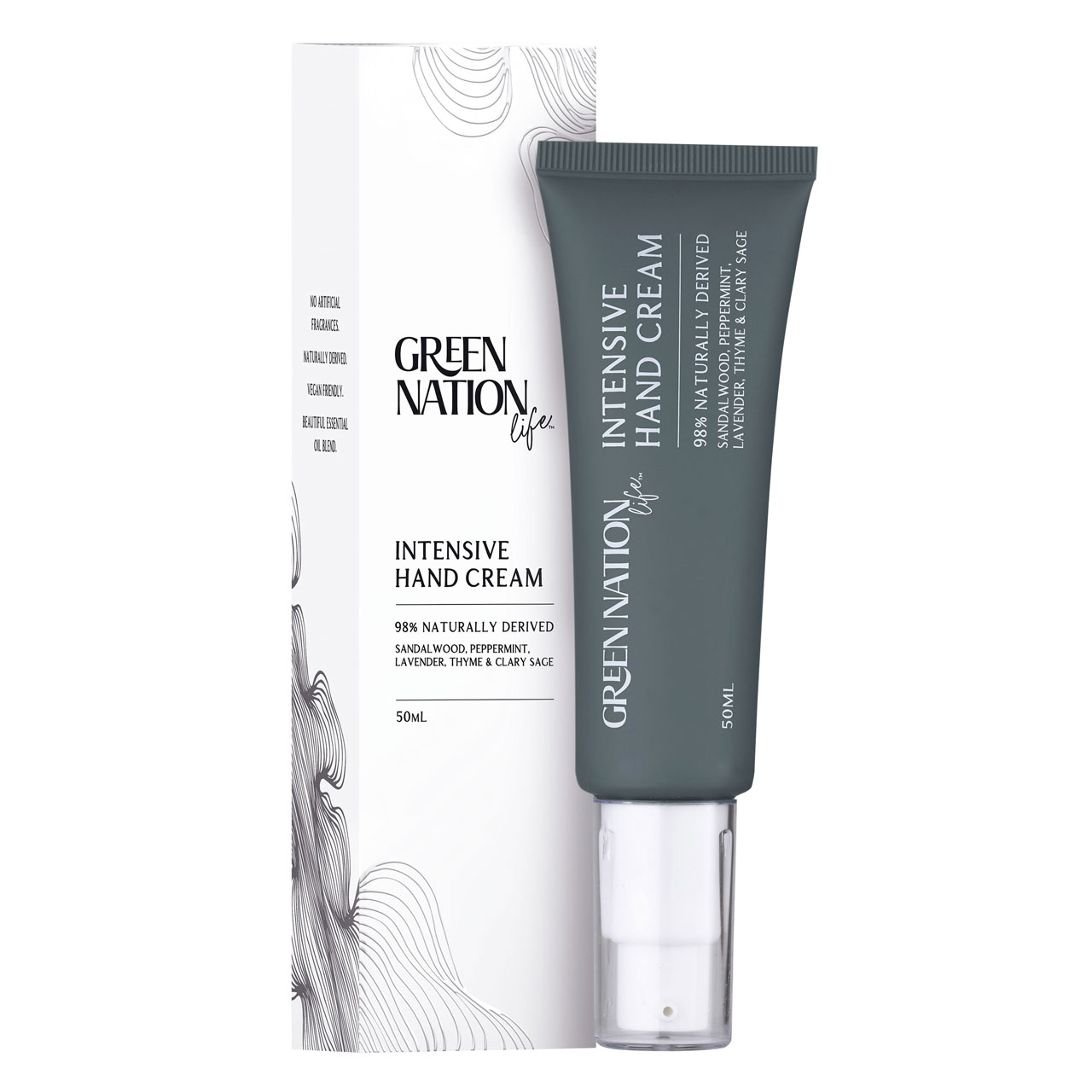 インテンシブハンドクリーム50ml ＃200 ラベンダー＆タイム 1コ[TDLEE0GN080-200]|資材【ハンドケア 保湿クリーム 乾燥対策 エイジングケア ギフト用 スキンケア 】