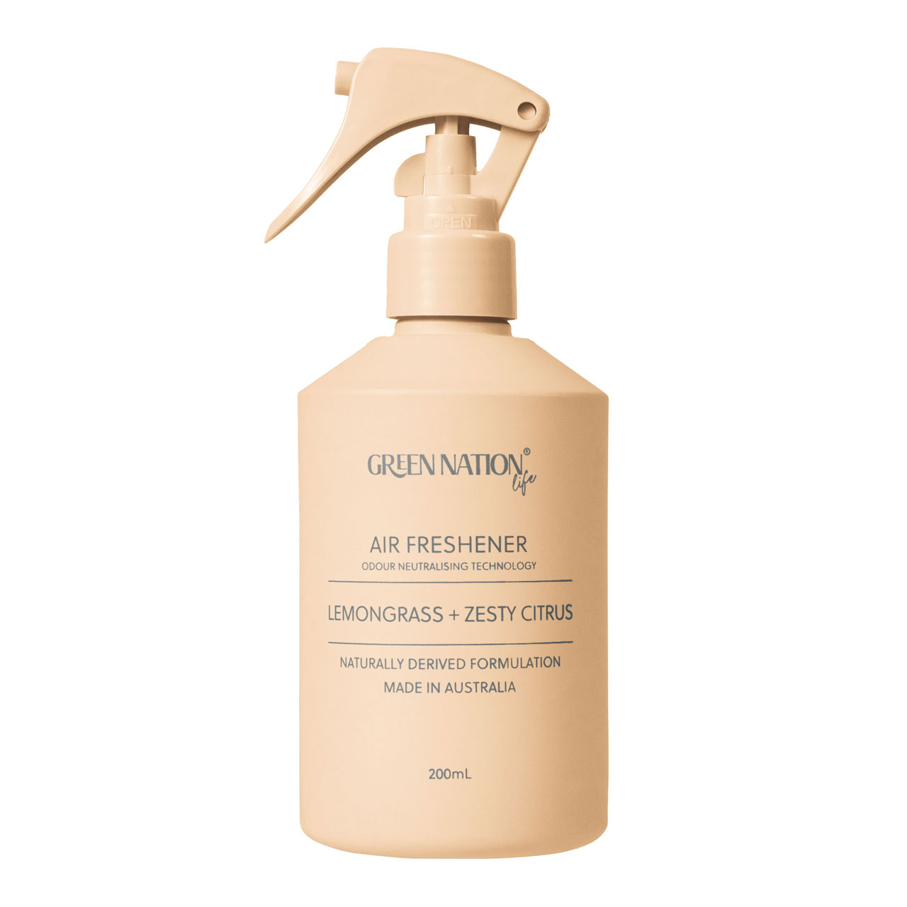 スプレー AX エアフレッシュナー ＃400レモングラス＋ゼスティシトラス 1コ[TDLEE0GN090-400]|資材 スプレー類【消臭芳香剤 ルームフレグランス 室内用 ナチュラル リラックス スプレータイプ 北欧風 】