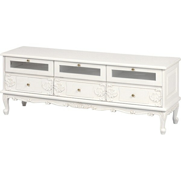 リビングボード アンティークホワ