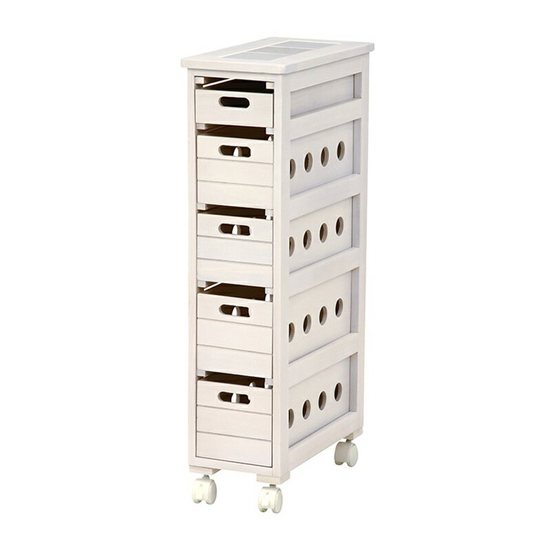 ストッカー ホワイトウォッシュ[THU2101897900]|インテリア 収納 収納家具 キッチン収納 野菜ストッカ..