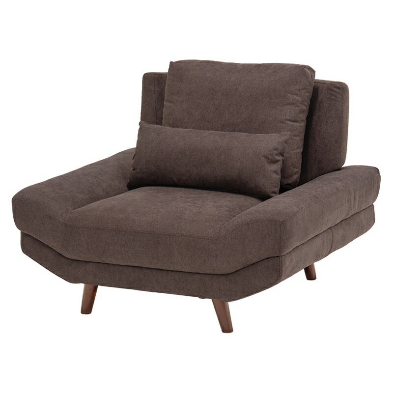 ソファ ダークブラウン[THU2102072200]|インテリア 寝具 収納 収納家具 ソファベッド イス チェア 1人掛け 耐久性 利便性 シンプルデザイン 機能性 多用途 軽量 コンパクト お洒落 リビング家具 リラックス クラシックソファ