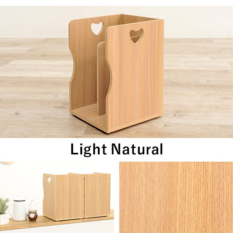 ブックスタンド 4個組 ライトナチュラル[THU2101907000]|インテリア 収納 収納家具 本棚 ラック カラーボックス 4仕切り 耐久性 利便性 シンプル 機能性 収納ラック 整理用品 リビング収納 シェルフ 多様性 お洒落デザイン