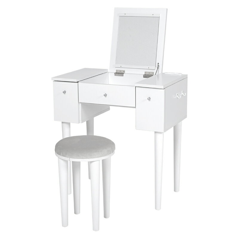 ドレッサー ホワイト[THU3000000399]|汎用性 お洒落デザイン デスク インテリア 寝具 化粧台 収納