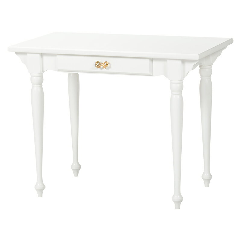 デスクテーブル ホワイト 高さ70cm[THU3000000567]|オフィステーブル 書斎デスク お洒落デザイン 機能性 ワークデスク