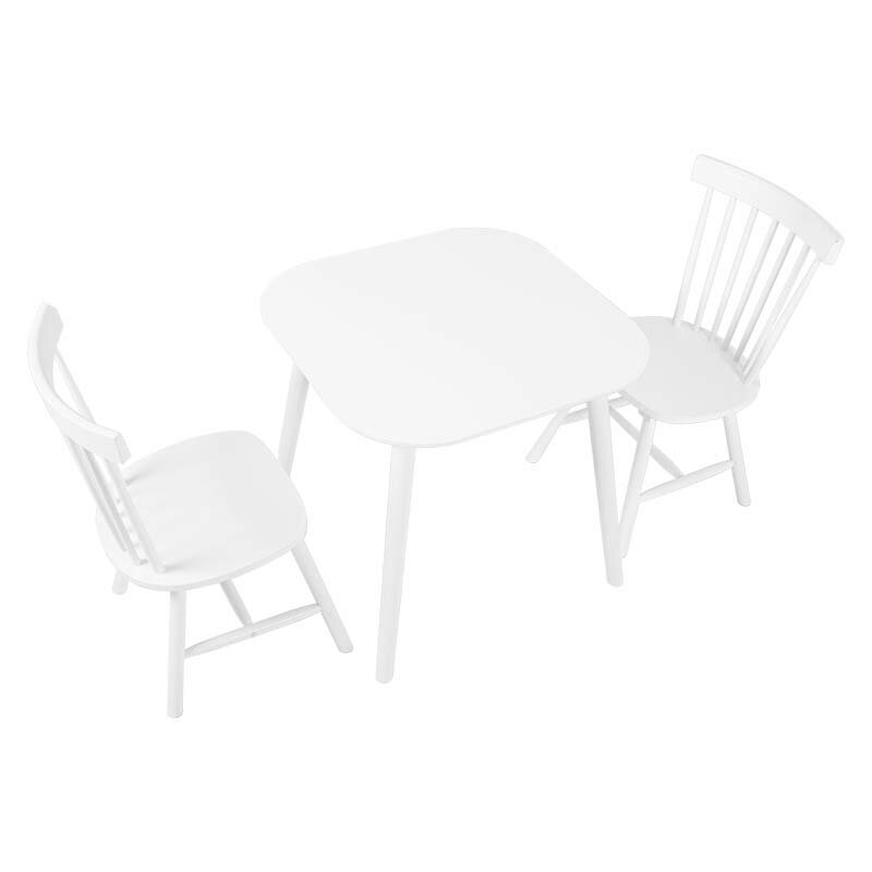 ダイニング3点セット(Bタイプ） Bタイプ/ホワイト[THU3000002669]|ウィンザーチェア ダイニングテーブル お洒落デザイン インテリアセット