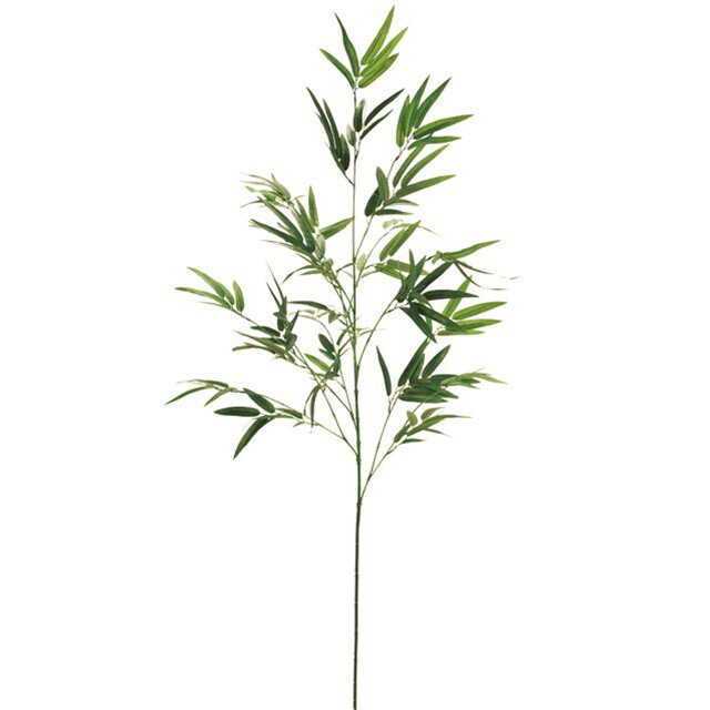 バンブースプレー GREEN 造花 グリーン リーフ 多肉植物 竹 笹 バンブー [TDLFG007189] 代引決済不可