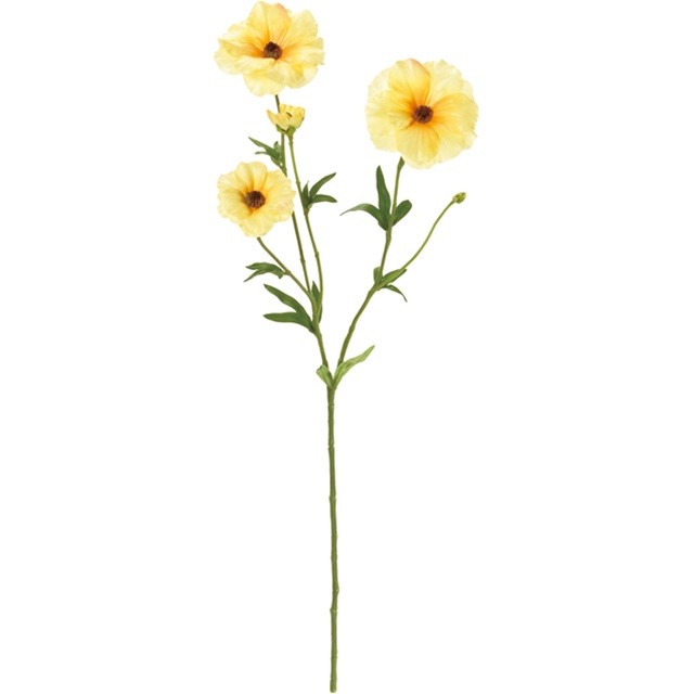 リュクスラナンキュラス ＃21　DK．YL 造花 フラワー ラナンキュラス [TDLFM004119-021] 代引決済不可