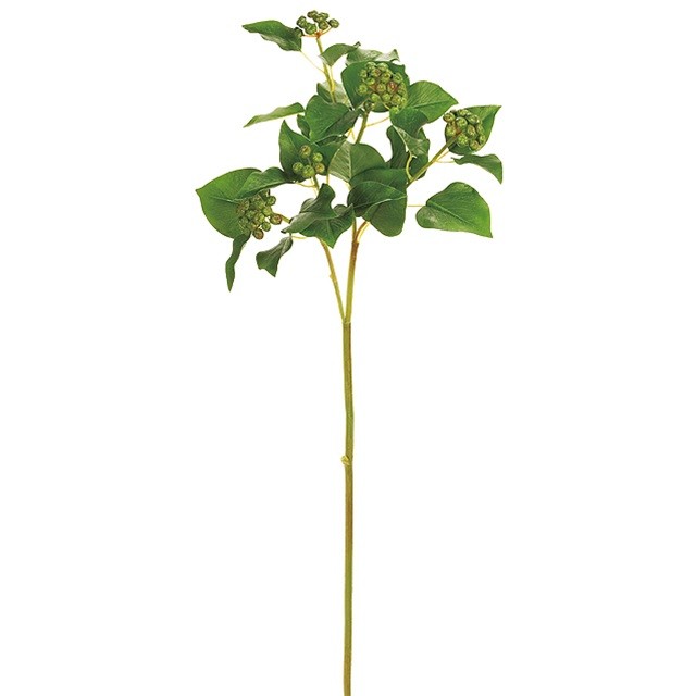 ヘデラベリーブランチ ＃24 GREEN 造花 枝もの 実付き枝もの [TDLFW092703-024] 代引決済不可