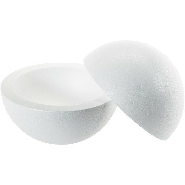 素ボールボデー　300mm（半球2コ） 資材 フォーム類 (アレンジ用） 素ボール [TDLGZ000523] 代引決済不可