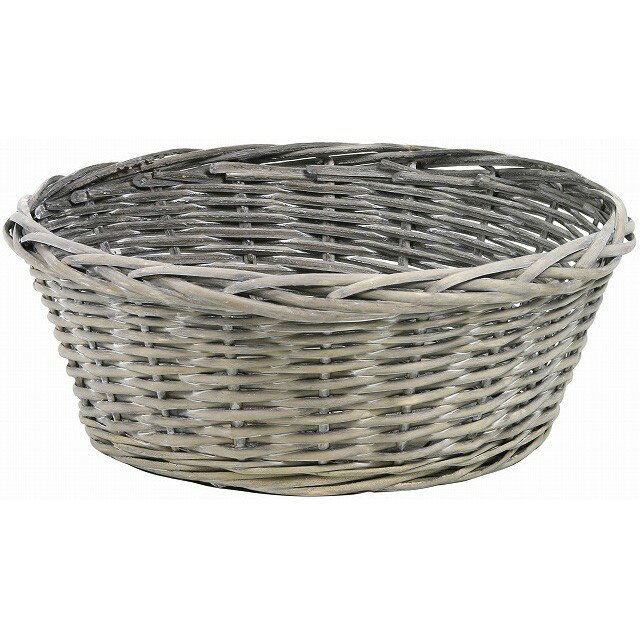φ36×13．5H ウィロー寄せ鉢5号用グレー 花器 バスケット [TDLKA321207] 代引決済不可|ベース ナチュラル素材 かご 造花 フラワー 花資材 花かご アレンジメント用品 フラワーアレンジメント 花材 インテリア おしゃれ 店舗装飾 飾り付け 手作り 材料 花入れ カゴ
