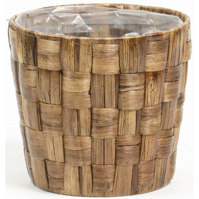 内寸φ20．5×H19 ヒヤシンスダ鉢6号用茶 ブラウン 花器 鉢 [TDLKA36960D-00B] 代引決済不可|鉢カバー ベ..