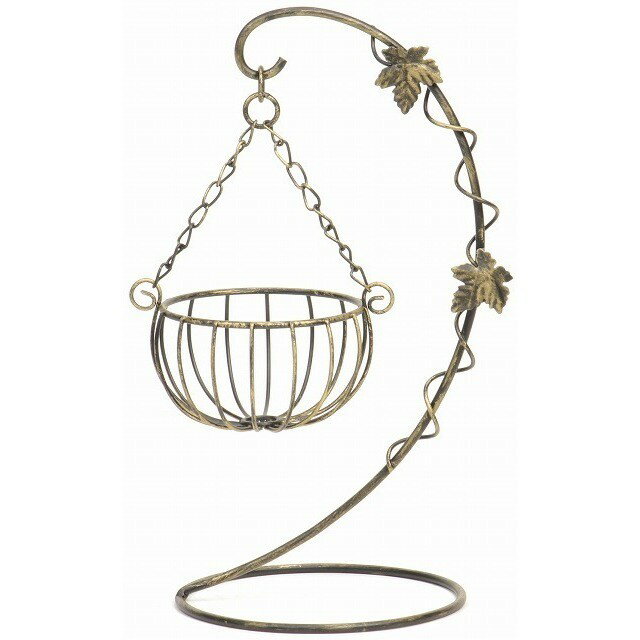 ワイヤーパンプキンスタンド 花器 フラワースタンド オブジェ ベース ワイヤー素材 ワイヤーベース [TD..