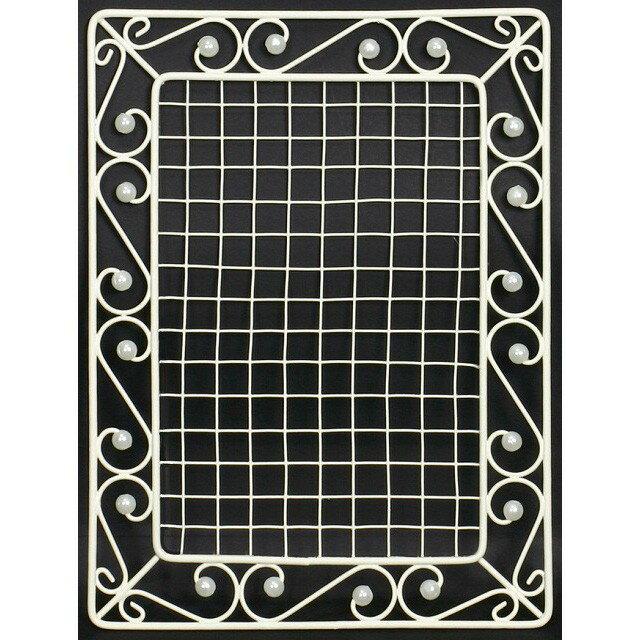 ワイヤーフレームM ＃W 花器 フレーム フラワースタンド オブジェ ベース ワイヤー素材 ワイヤーベース..