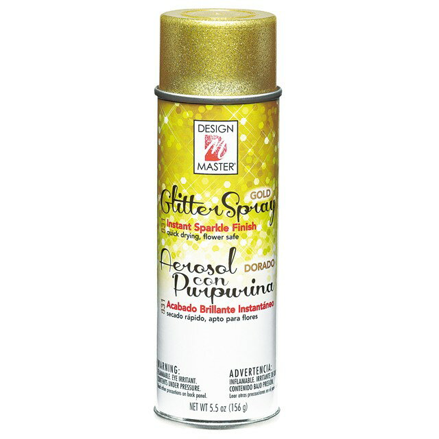 AX グリッタースプレーゴールド 資材 スプレー類 カラースプレー Φ6．8XH20．0cm [TDLSJ000831] 代引決..