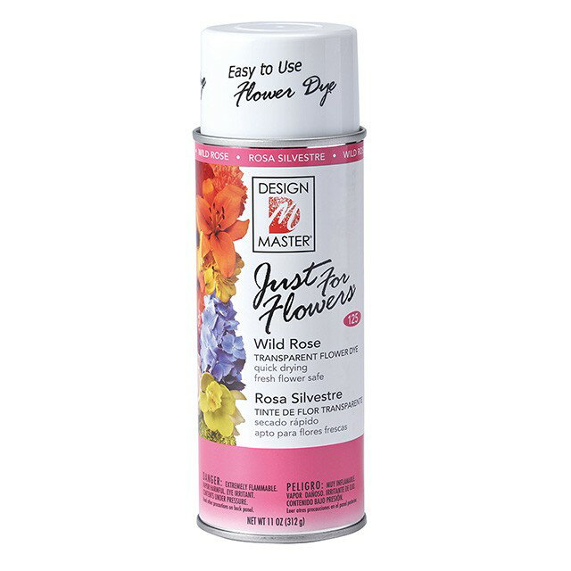 AX オアシスジャストフォーフラワーズ ＃125　ワイルドローズ 資材 スプレー類 カラースプレー Φ6．8XH..